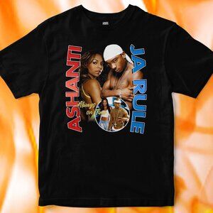 Ja Rule and Ashanti Vintage Style 2000s Rap Tee